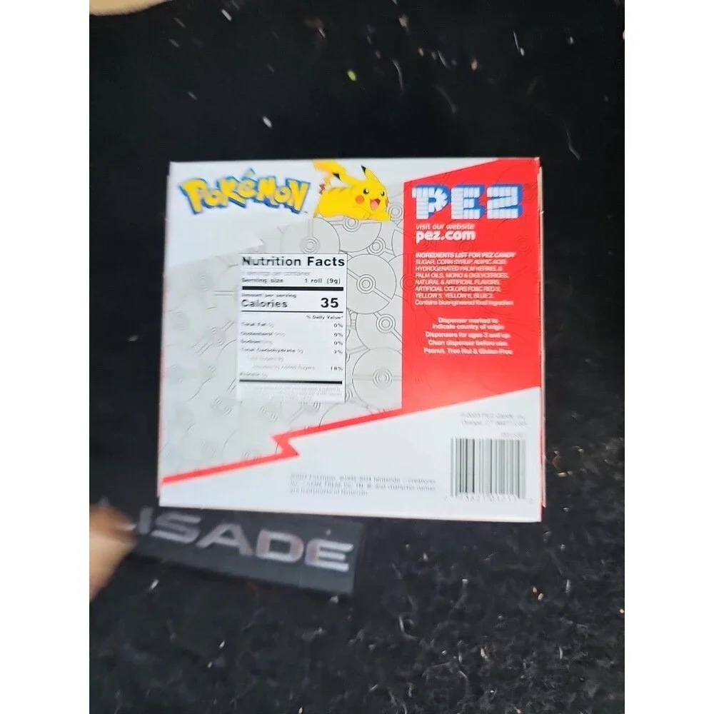 PEZ Pokémon Candy Dispenser 2023 RARE COMBO , Pikachu & Poke Ball & 4 Candy Roll